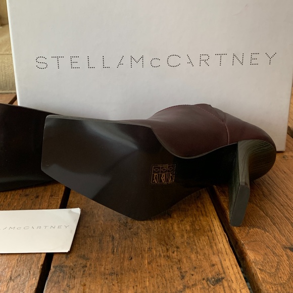 Stella McCartney Plum Burgundy Pumps 6.5 NIB! - Picture 14 of 16